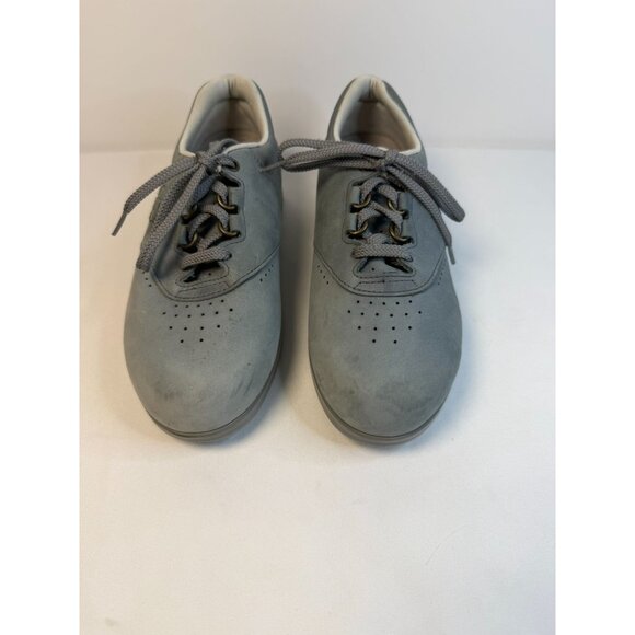 SAS Free Time Womens Size 5W Blue Leather Tripad Comfort Walking Shoe - Picture 2 of 14